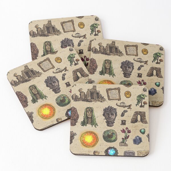 Item preview, Crumbling Ruins and Relics in Aged Design designed and sold by Piotrek0001.