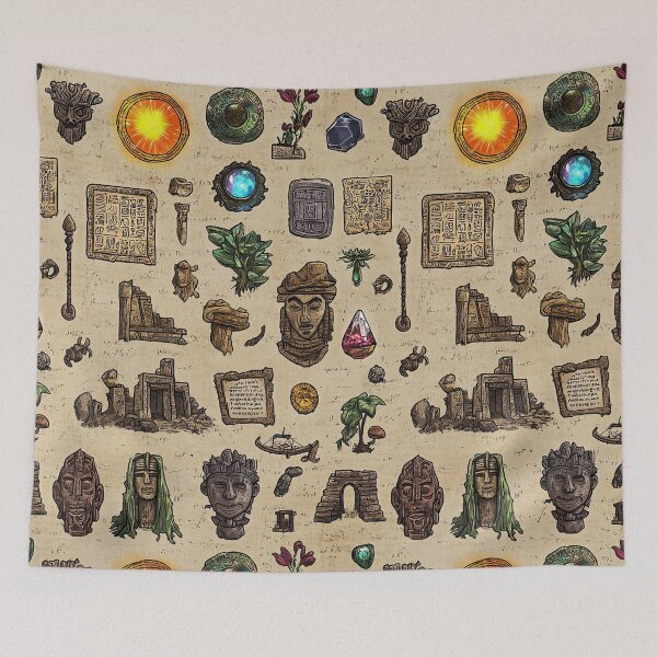 Item preview, Crumbling Ruins and Relics in Aged Design designed and sold by Piotrek0001.