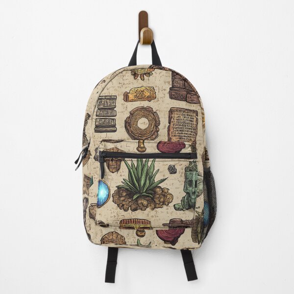 Item preview, Glowing Crystals and Ancient Icons on Parchment designed and sold by Piotrek0001.
