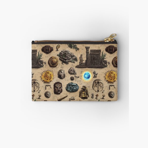 Item preview, Stylized Temple Remnants and Mythical Symbols Collection designed and sold by Piotrek0001.