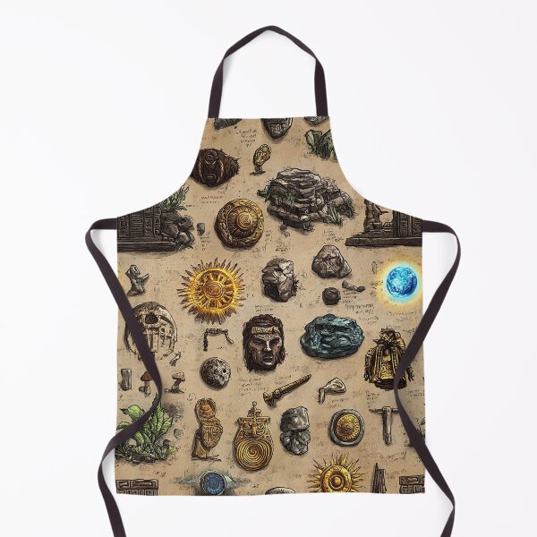 Item preview, Stylized Temple Remnants and Mythical Symbols Collection designed and sold by Piotrek0001.
