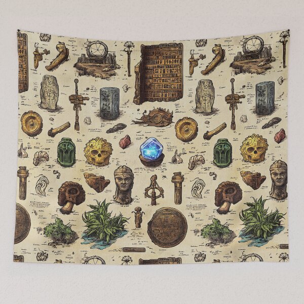 Item preview, Enigmatic Objects from Forgotten Cultures on Display designed and sold by Piotrek0001.
