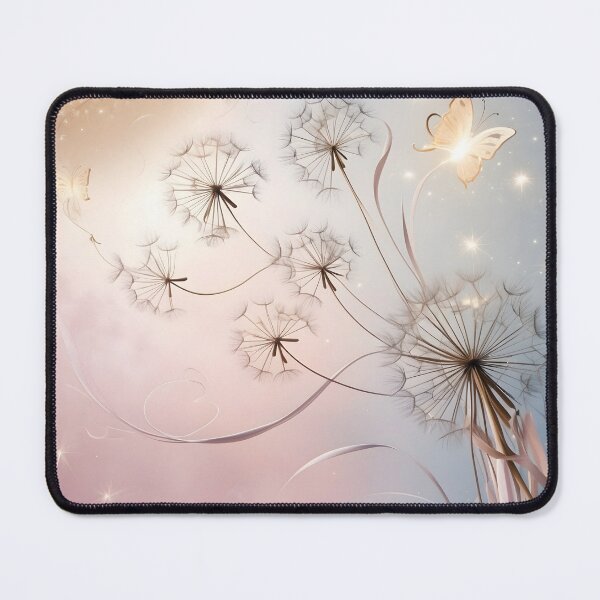 Item preview, Dreamy Dandelion Wishes – Ethereal Butterfly and Seed Art by LaLi Designs designed and sold by LaLi-Designs.