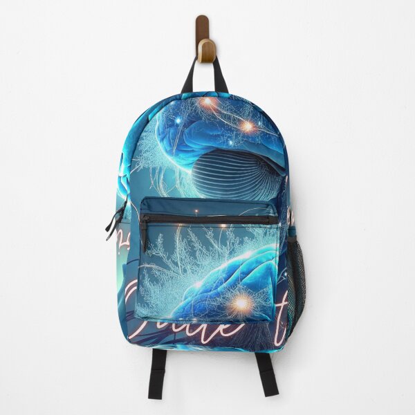 Item preview, Quiet the Noise - Gentle Blue Brain Art for Calm Mind & Inner Peace designed and sold by ArtiQreate.