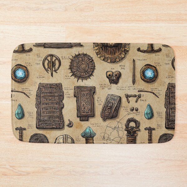 Item preview, Ancient Secrets and Symbols on Faded Parchment designed and sold by Piotrek0001.