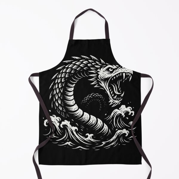 Aperçu de l'œuvre Jormungandr, le Serpent du Monde créée et vendue par HairySausage.