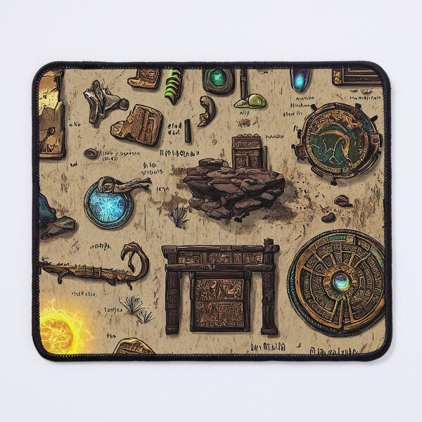 Item preview, Map of Relics from Distant Forgotten Lands designed and sold by Piotrek0001.
