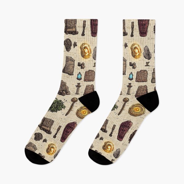 Item preview, Ethereal Crystals and Symbols in Historic Style designed and sold by Piotrek0001.