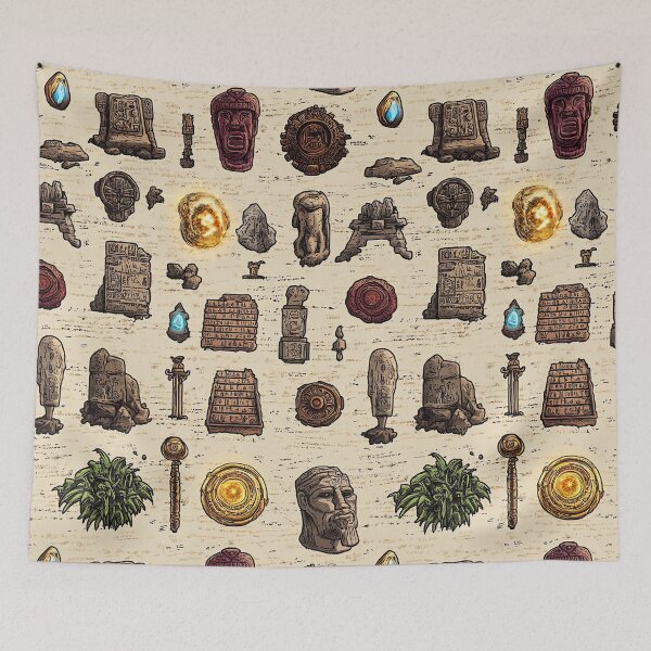 Item preview, Ethereal Crystals and Symbols in Historic Style designed and sold by Piotrek0001.