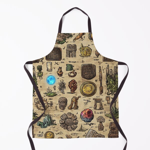 Item preview, Historic Discoveries and Mystical Symbols Collage Art designed and sold by Piotrek0001.