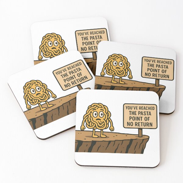 Item preview, "The Pasta Point of No Return" designed and sold by Geekeando.