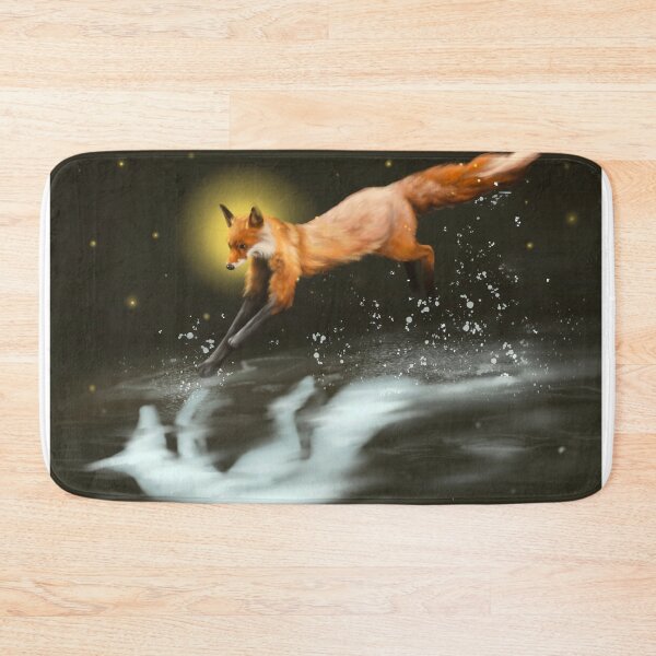 Item preview, Fox walks on water designed and sold by artalinistii.