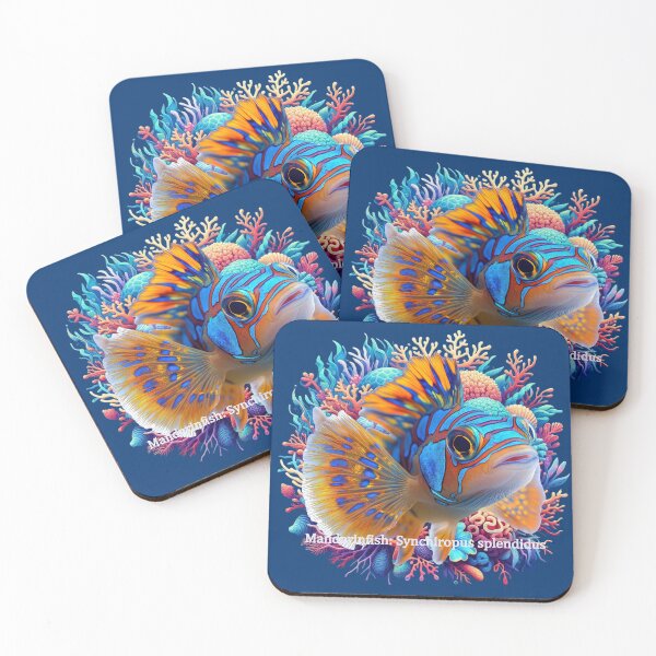 Item preview, Mandarinfish: Synchiropus splendidus  designed and sold by The Digital Compass.