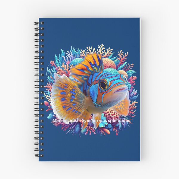Item preview, Mandarinfish: Synchiropus splendidus  designed and sold by The Digital Compass.