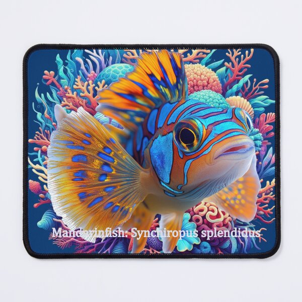 Item preview, Mandarinfish: Synchiropus splendidus designed and sold by The Digital Compass.