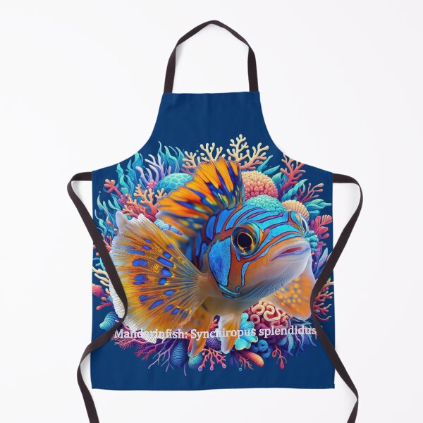 Item preview, Mandarinfish: Synchiropus splendidus designed and sold by The Digital Compass.