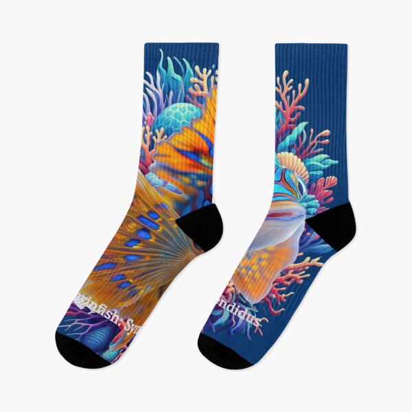 Item preview, Mandarinfish: Synchiropus splendidus  designed and sold by The Digital Compass.