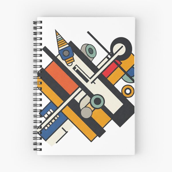 Item preview, Modern Cubist Energy – Fernand Léger Inspired Art designed and sold by TwoDotsStudio.