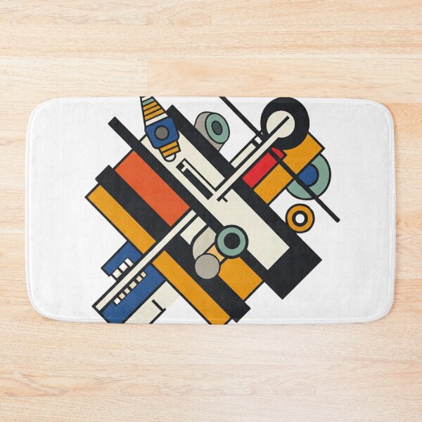 Item preview, Modern Cubist Energy – Fernand Léger Inspired Art designed and sold by TwoDotsStudio.
