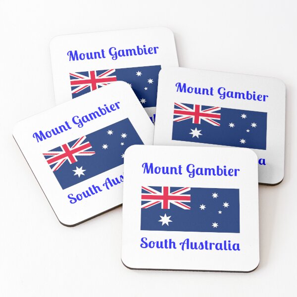 Item preview, Mount Gambier Australia (South Australia) - Stylish Prints, designed and sold by Fleetwood1994.