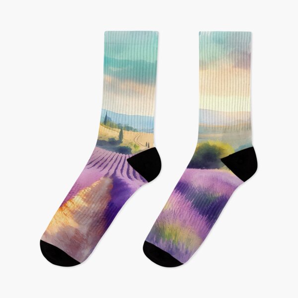 Item preview, Lavender Fields designed and sold by Visual Nomad Club.