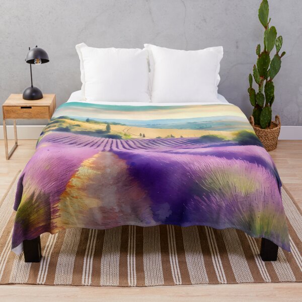 Item preview, Lavender Fields designed and sold by Visual Nomad Club.