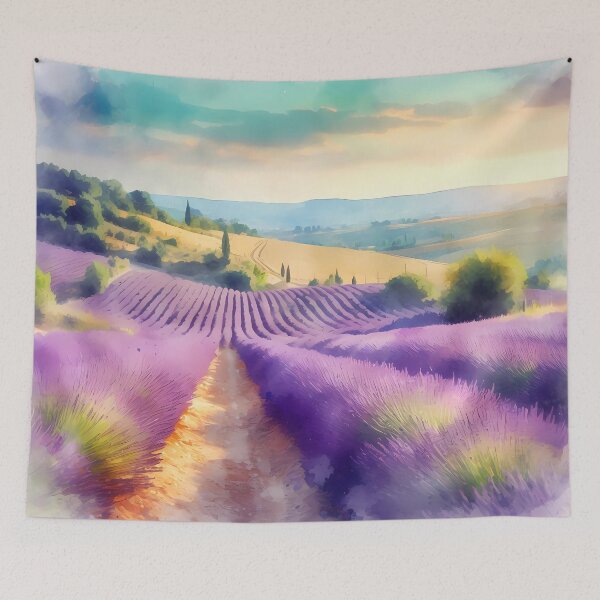 Item preview, Lavender Fields designed and sold by Visual Nomad Club.