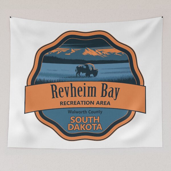 Item preview, Revheim Bay Recreation Area, Walworth County, South Dakota designed and sold by Wanderful-roads.