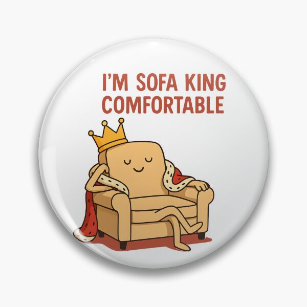 Artikelvorschau, "Sofa King Comfort" entworfen und verkauft von Geekeando.