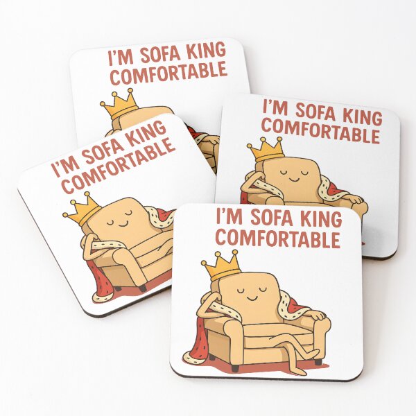 Item preview, "Sofa King Comfortable" designed and sold by Geekeando.