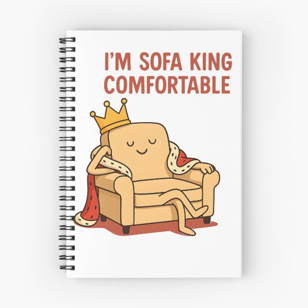 Item preview, "Sofa King Comfortable" designed and sold by Geekeando.