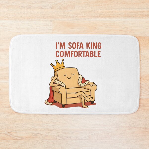 Item preview, "Sofa King Comfortable" designed and sold by Geekeando.