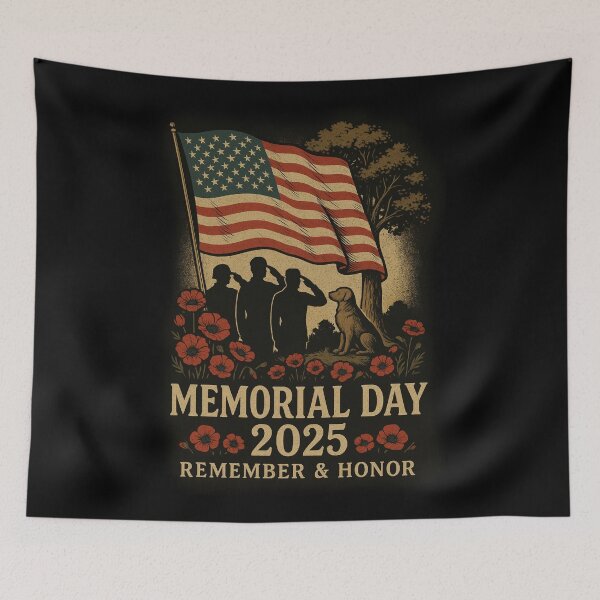 Item preview, Memorial Day 2025 – Honor & Remember   designed and sold by Fantsy-world.