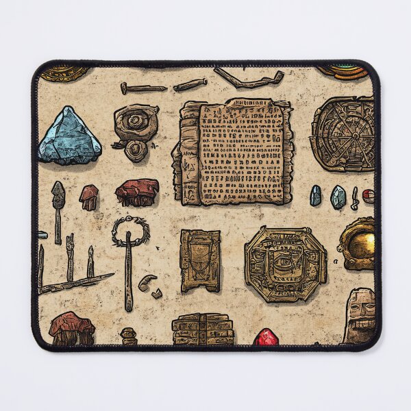 Item preview, Timeworn Objects and Spiritual Symbols in Illustration designed and sold by Piotrek0001.