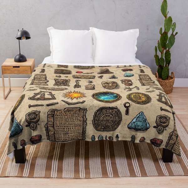Item preview, Timeworn Objects and Spiritual Symbols in Illustration designed and sold by Piotrek0001.