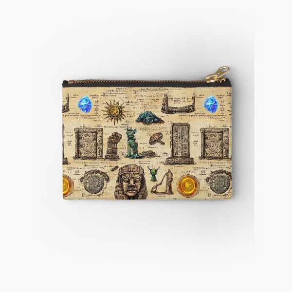 Item preview, Mysterious Symbols and Lost Icons on Parchment designed and sold by Piotrek0001.