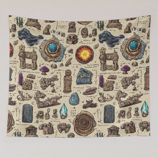 Item preview, Forgotten Legends Told Through Relics and Symbols designed and sold by Piotrek0001.