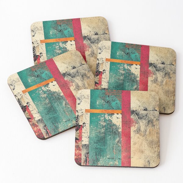 Item preview, Grunge Retro Abstract Collage 3 designed and sold by SparroCreative.
