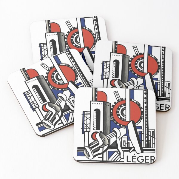 Item preview, Modern Cubist Energy – Fernand Léger Inspired Art designed and sold by TwoDotsStudio.
