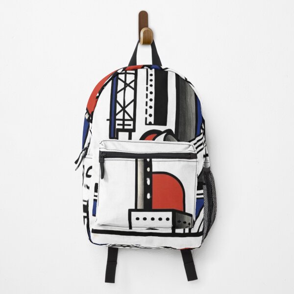 Item preview, Modern Cubist Energy – Fernand Léger Inspired Art designed and sold by TwoDotsStudio.