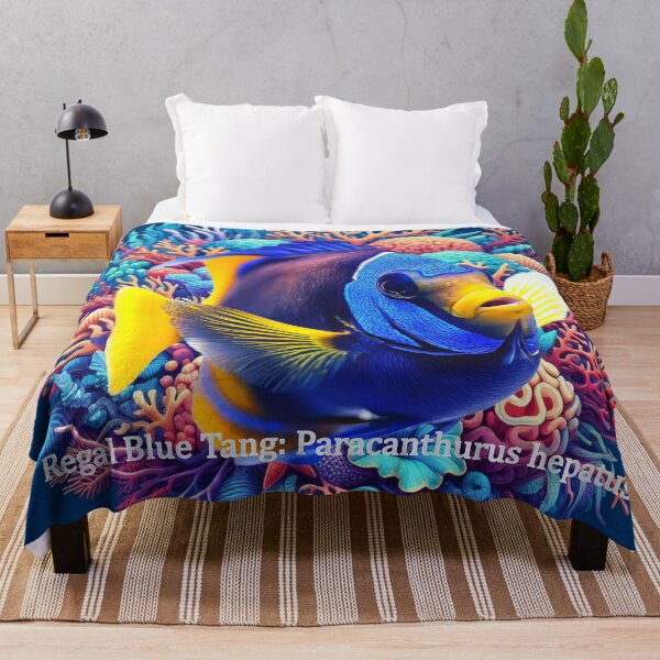 Item preview, Regal Blue Tang: Paracanthurus hepatus designed and sold by The Digital Compass.
