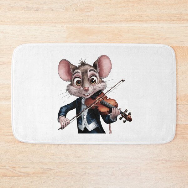 Item preview, A Mouse Playing A Violin. designed and sold by Joseph Hail.