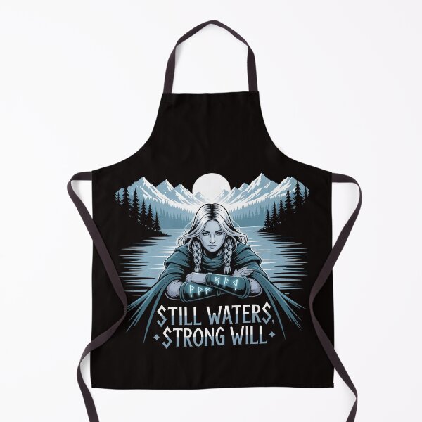 Item preview, Still Waters, Strong Will – Runic Introvert Strength Design designed and sold by Slavicsoul.
