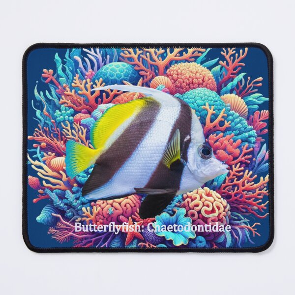 Item preview, Butterflyfish: Chaetodontidae designed and sold by The Digital Compass.