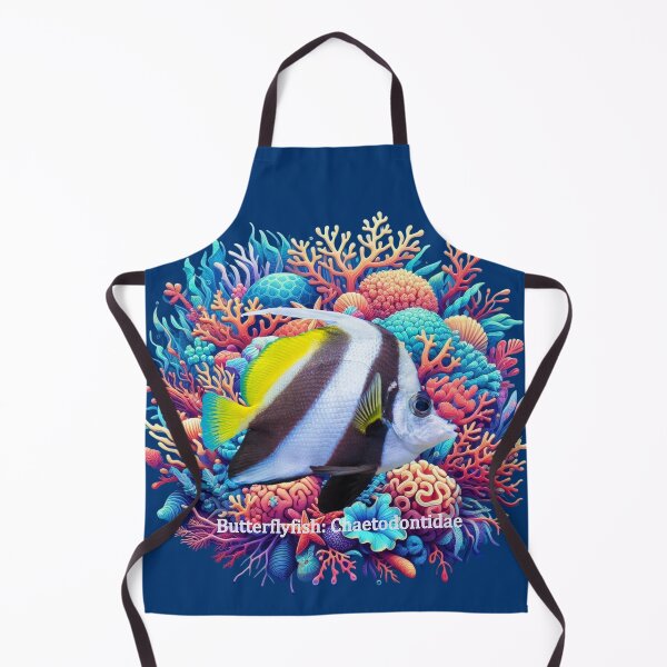 Item preview, Butterflyfish: Chaetodontidae designed and sold by The Digital Compass.