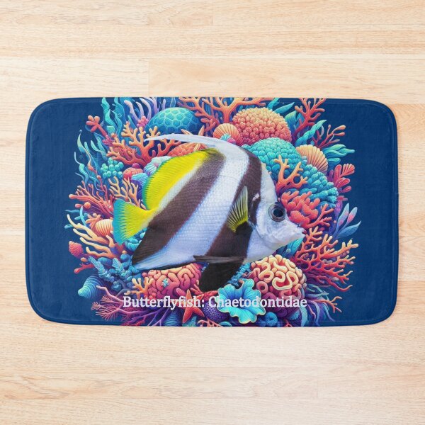 Item preview, Butterflyfish: Chaetodontidae designed and sold by The Digital Compass.