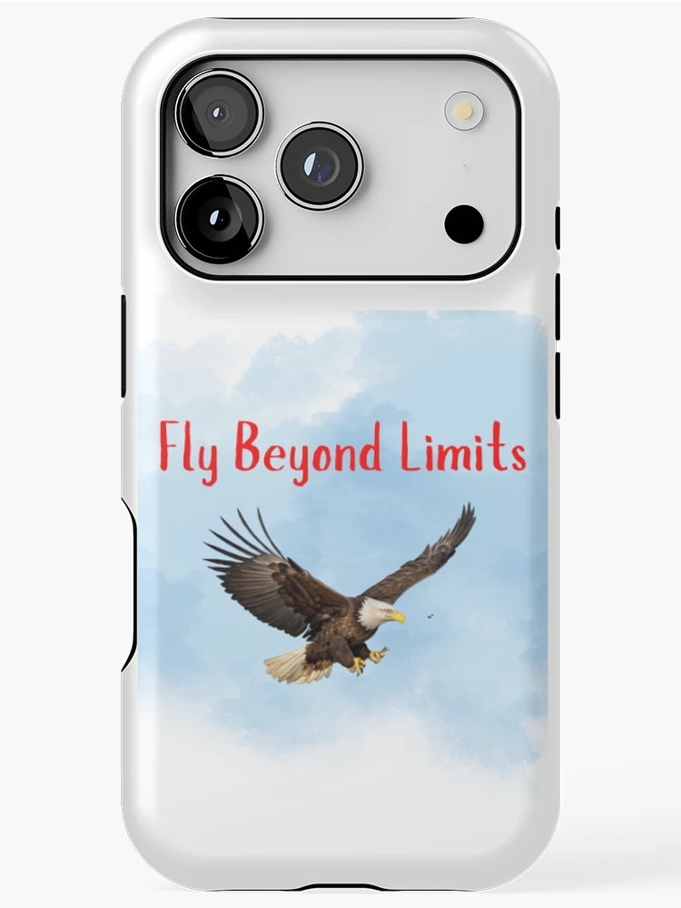 Thumbnail 1 of 4, iPhone Case, Fly Beyond Limits designed and sold by Zha-Zha Designs.