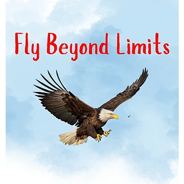 Artwork thumbnail, Fly Beyond Limits by Zha-Zha Designs