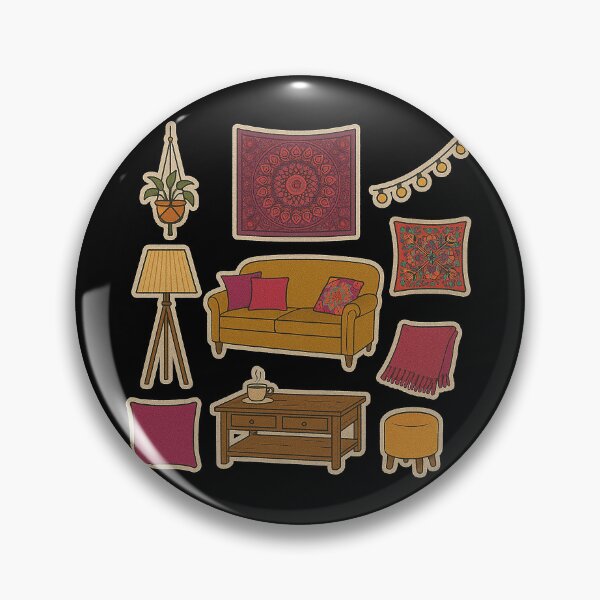 Item preview, Cozy Bohemian Living Room designed and sold by zzz888.