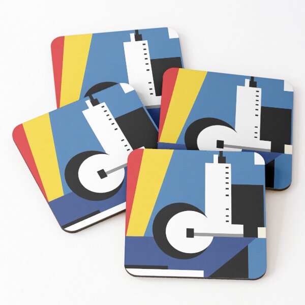 Item preview, Modern Cubist Energy – Fernand Léger Inspired Art designed and sold by TwoDotsStudio.